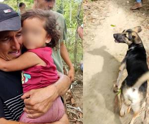 Reina Erazo, niña de tres años de Sonaguera, Colón, conmovió luego de permanecer desaparecida por 24 horas. Según los pobladores, un perro guió hasta la pequeña. Además, no descartan aspectos paranormales.