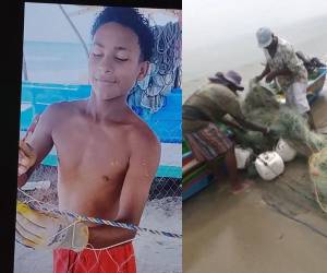 Este es el rostro de Joseph David Vuelto. Durante la búsqueda solo se ha logrado encontrar su equipo de pesca.
