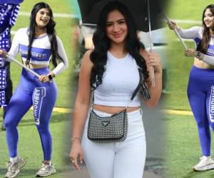 La Selección Nacional de Honduras se representa bien en las gradas con las bellas chicas para el partido ante Antigua y Barbuda