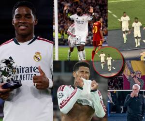 Real Madrid logra épica remontada ante Roma y Vinicius señalado. Las mejores postales que dejó el partido de Champions League.