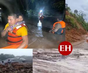 Las lluvias registradas sobre el territorio hondureño en los últimos días está causando estragos a nivel nacional dejando luto, damnificados y cuantiosos daños.
