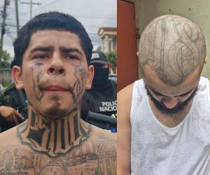 Dos peligrosos presuntos miembros de la Pandilla 18, que atemorizaban a diferentes colonias de Tegucigalpa, fueron capturados durante operativos realizados por las autoridades. ¿Quiénes son alias “Atrevido” y “Cachorro”?