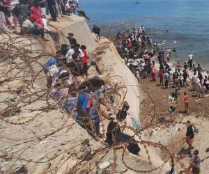 Con estos fallecidos se eleva a 75 el número de migrantes que han muerto este año intentando entrar a nado en Ceuta.