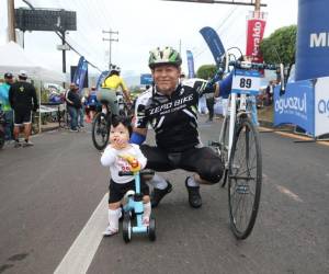 Luna Isabel, la bebé que llegó a alentar a su abuelo en la Vuelta EL HERALDO