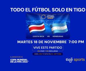 Honduras y Costa Rica igualaron en el partido en San Pedro Sula.