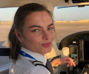 La joven se estaba preparando para convertirse en piloto de vuelo comercial.