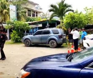 Los sicarios llegaron hasta el negocio del empresario Iván Pérez Suazo y lo asesinaron.