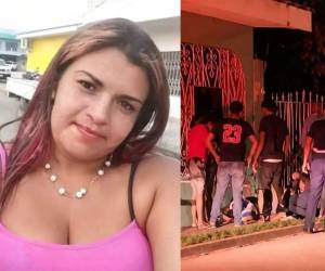 ​La víctima mortal fue identificada en el lugar como Dania Yolanda Meléndez Guardado.