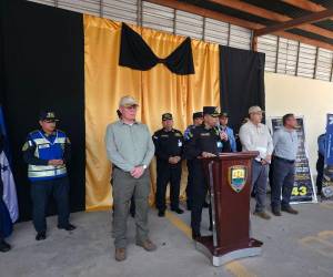 En conferencia de prensa, las autoridades de Seguridad, confirmaron la intervención de la Dipampco.