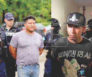 Erlin Margarito Escoto Varela y Aníbal Josué Aguilar fueron capturados en Yoro.