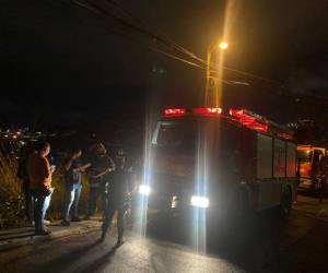 El rescate del cuerpo fue realizado horas después del percance por elementos de Bomberos de Honduras.