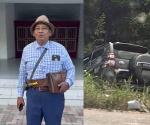 El predicador Santiago Zúniga sufrió un accidente vehicular.