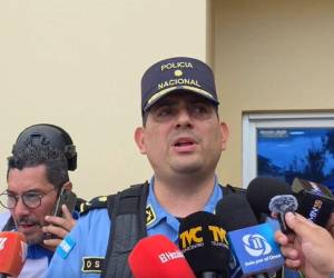 Adolf Rigoberto Osorio Cárcamo, comisario de Policía, jefe de UMEP #4, brindó detalles del caso del niño asesinado en El Tablón.
