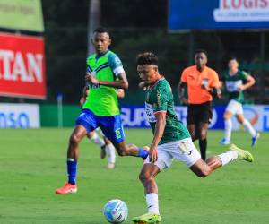 Imágenes del desarrollo del partido.