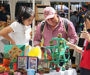 La feria estuvo llena de creatividad y belleza con los productos elaborados por cada Comité Ambiental de las escuelas participantes en el proyecto de EL HERALDO.