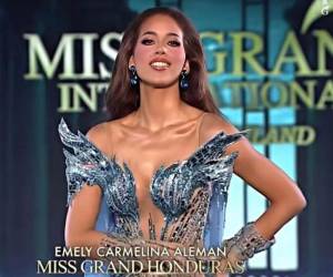 Momento que llevaré conmigo para siempre, dijo la hondureña Emely Alemán, luego de desfilar en la pasarela de la ceremonia de bienvenida de Miss Grand Internacional que se realiza en Bangkok, Tailandia.