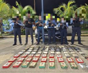 Según las autoridades, Honduras incautó más de seis toneladas de cocaína en lo que va de 2026.