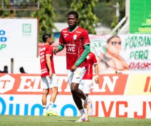 Imágenes del desarrollo del partido.