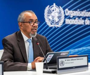 El director general de la Organización Mundial de la Salud (OMS), Tedros Adhanom Ghebreyesus.