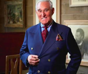 Roger Stone, exasesor político del presidente de Estados Unidos, Donald Trump, cuyo nombre ha sonado recientemente en Honduras, tras el indulto a Juan Orlando Hernández, es conocido en el mundo de la política como El Padrino y El príncipe de las tinieblas por su vinculación a polémicas campañas electorales en distintos países.