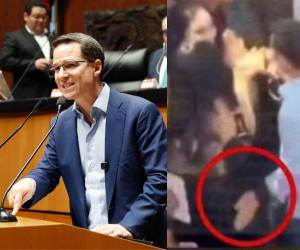 Durante un concierto de Christian Nodal, el excandidato presidencial fue señalado por presuntos tocamientos inapropiados a una mujer en Aguascalientes.