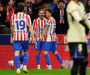 Imágenes del desarrollo del partido.