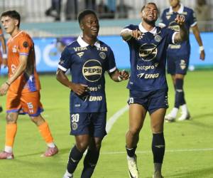 El uruguayo Rodrigo De Olivera marcó doblete en el triunfo de Motagua.