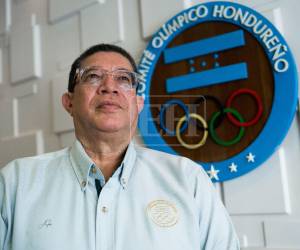 Ubaldo Zavala, presidente del Comité Olímpico Hondureño.