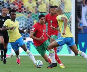 Brasil tuvo que reaccionar rápido porque Marruecos lo sorprendió en el inicio del partido.