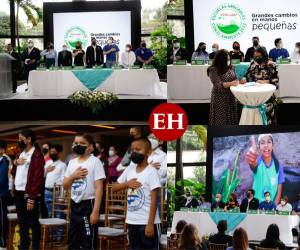 Después de dos años en pausa debido a la pandemia del covid-19, Escuelas Amigables con el Ambiente (EAA), proyecto insignia de Diario EL HERALDO que busca hacer conciencia en los niños y las niñas sobre la importancia del cuidado del ambiente, convservación de los recursos naturales del país y la puesta en práctica de las tres “R”: reducir, reciclar y reutilizar. A continuación le presentamos imagénes que dejaron el gran lanzamiento de la octava cruzada ecológica.