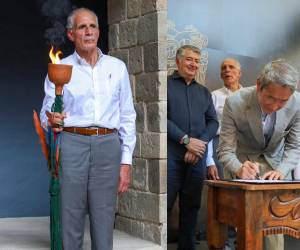 El presidente Nasry Asfura estuvo en Copán Ruinas y anunció una serie de proyectos para impulsar el turismo en el departamento de Copán. Entre los proyectos está un aeropuerto que pueda tener hasta vuelos internacionales con Guatemala. Esto dijo el mandatario.