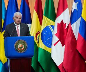 Manuel Tovar, interviene durante la Asamblea General de la OEA en Panamá y expresa preocupación por Nicaragua .