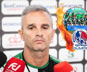 El técnico argentino busca llevar a la gloria al Marathón y darle la decima copa de su historia en Liga Nacional.