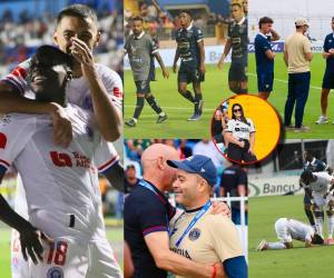 El acto que nadie esperaba y jugador salió herido. Las postales que dejó la goleada de Olimpia a Motagua por la jornada 3 de Liga Nacional.
