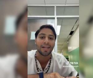 El médico hizo la denuncia mediante su cuenta de TikTok.