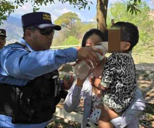 El menor fue localizado con vida tras un operativo de búsqueda en zonas rurales de Copán.
