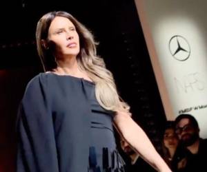 La presencia de la actriz en la pasarela fue el momento más comentado de la jornada.