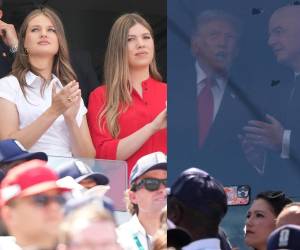La llegada del presidente de los Estados Unidos, Donald Trump, al estadio MetLife para la final del Mundial United 2026 y también llegó el rey de España