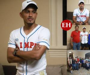 Edwin pasó junto a sus familiares y seres queridos antes de emprender su viaje a Grecia la madrugada de este martes para incorporarse a las filas del Aris Tesalónica.