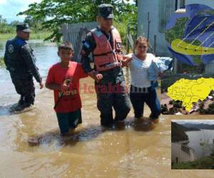 En alerta amarilla se encuentra todo el país ante los efectos que dejará Julia en Honduras.