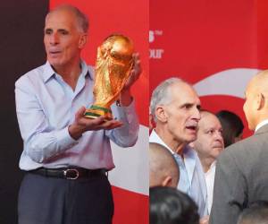 La Copa del Mundo estuvo en San Pedro Sula y estas fueron las mejores imágenes captadas por EL HERALDO. Lo que hizo Nasry Asfura con el trofeo y, ¿qué le dijo a David Trezeguet?