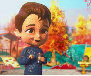 Ian del argentino Abel Goldfart. un corto animado que está basado en la historia de un niño que quiere llegar al mundo con un mensaje de amor.