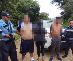 Los capturados presuntamente eran miembros de la estructura criminal MS-13 Salvatrucha de El Salvador entre ellos, entre ellos se encuentra una menor de 17 años de edad.