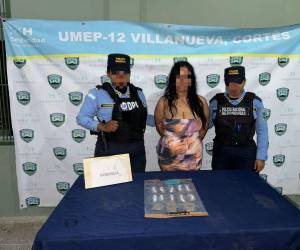 La Cherry, de 19 años de edad, es acusada de narcomenudeo en el municipio de Potrerillos, Cortés.