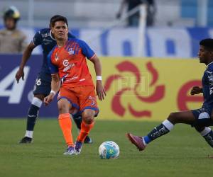 Imágenes del desarrollo del partido.