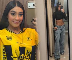 La pareja del jugador del Real España salió a la defensa luego de la lluvia de críticas que recibió tras el partido por la triangular en el torneo Clausura