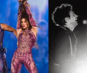 La artista colombiana ofreció una sentida interpretación de Día especial dedicada a su recordado amigo argentino.