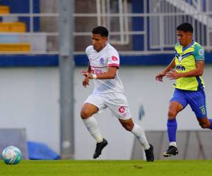 Imágenes del desarrollo del partido.