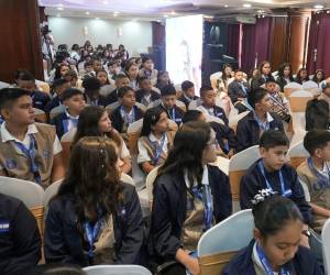 Los diputados infantiles participan en jornadas para conocer el proceso parlamentario y proponer iniciativas.