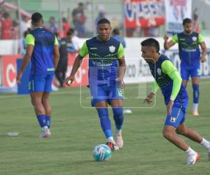 Imágenes del desarrollo del partido.